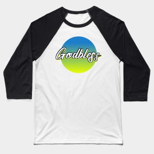 Godbless Ukraine Baseball T-Shirt